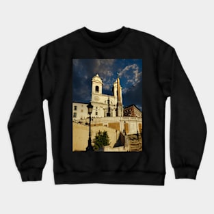 Spanish Steps Rome Crewneck Sweatshirt